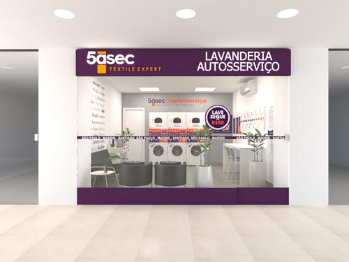 Lavanderia de Autosserviço